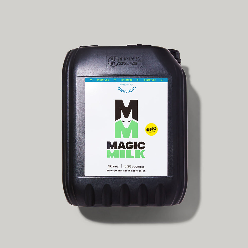 Magic Milk Innertube Original sealant — 20-litre workshop size for bike-share fleets and workshops